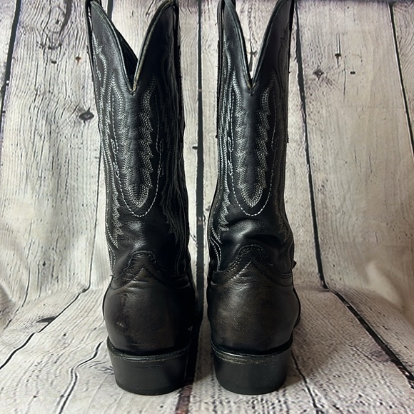 Men’s Soto western cowboy boots, black, size 7.5. In excellent condition - Picture 6 of 12